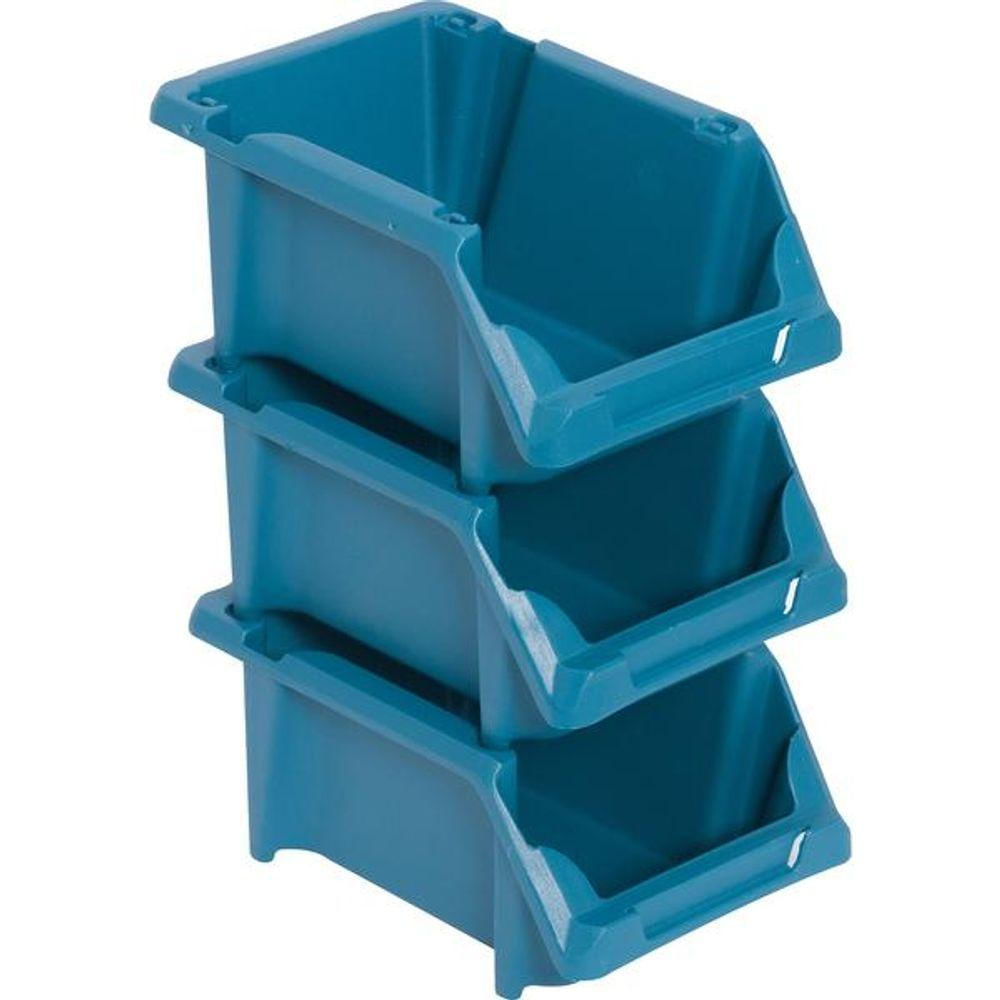 Gaveteiro Plástico Número 3 Azul