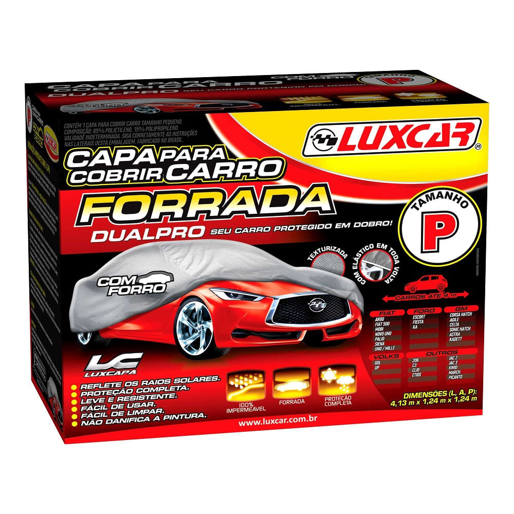 Capa Externa Para Automóvel Dualpro Com Forro Luxcar 7291