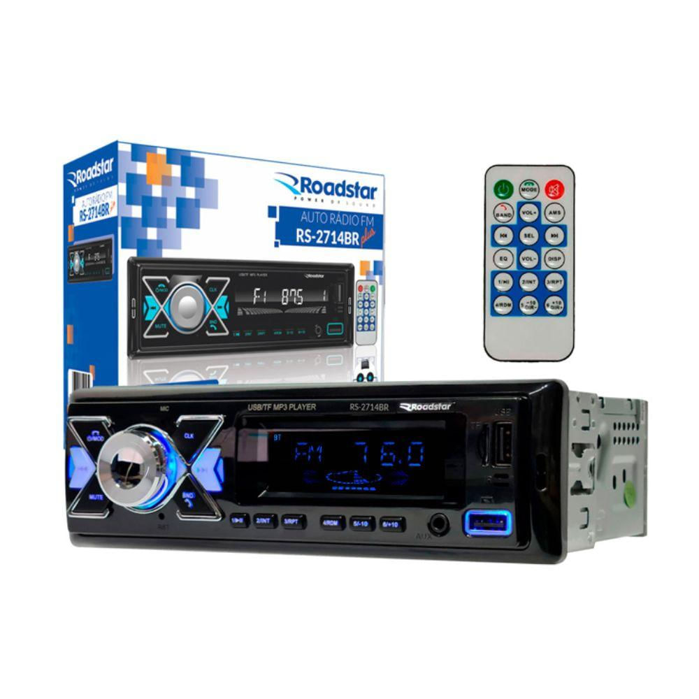 Auto Radio Roadstar Bluetooth - RS2714BR PLUS
