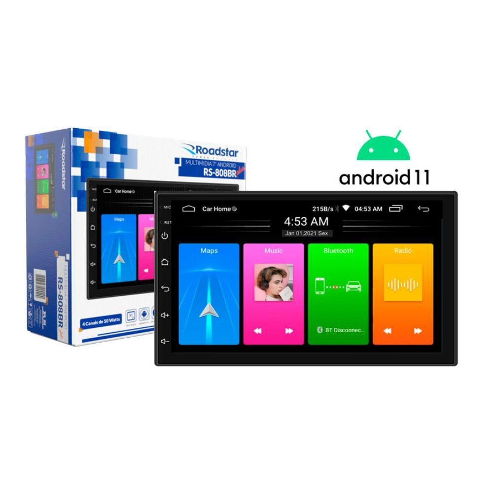 Multimidia Android Roadstar 7" 2 DIN - RS808BR