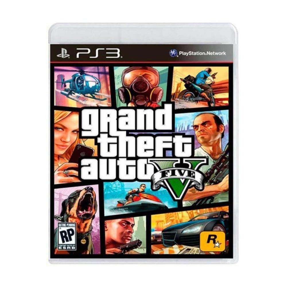 Jogo Grand Theft Auto GTA V Ps3