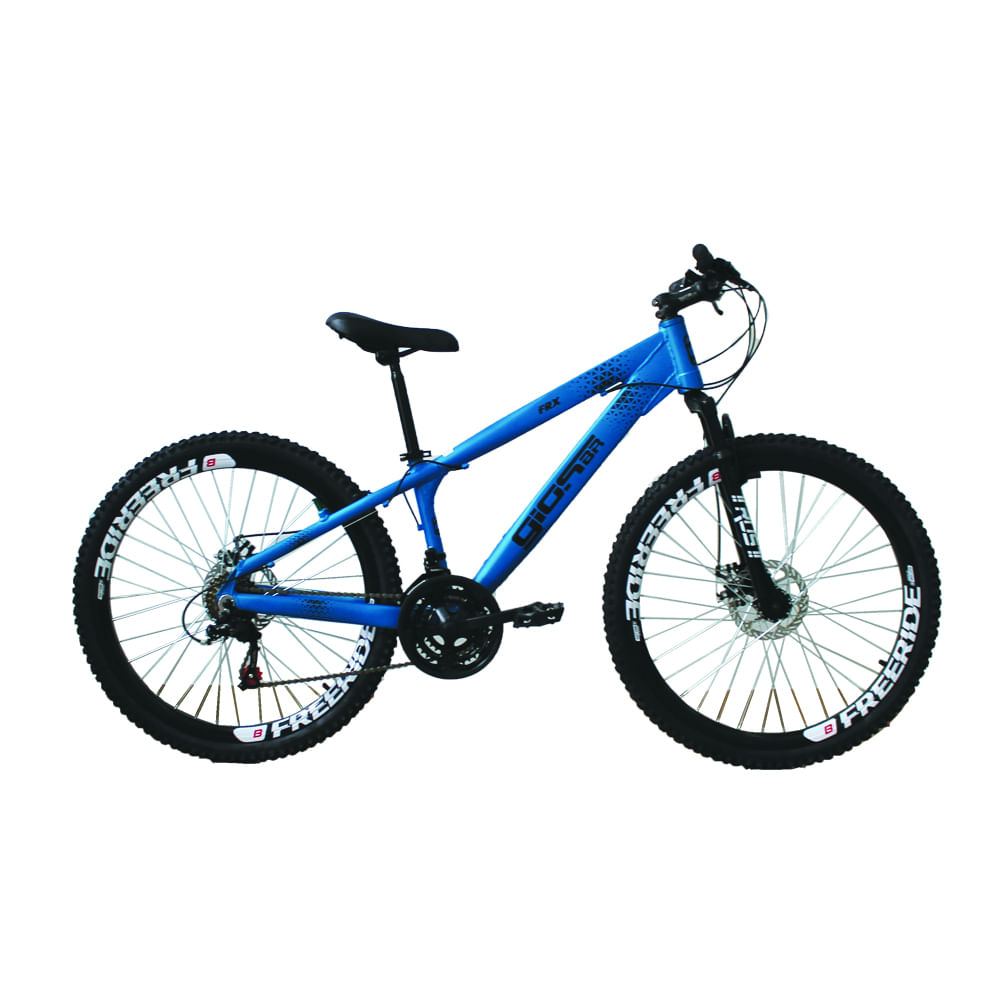 Bicicleta Gios FRX Freeride 26 Freio a Disco 21 Velocidades Cambios Importados  Azul