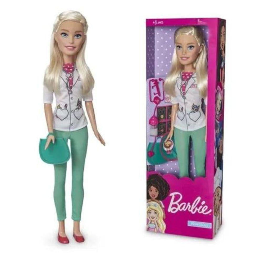 Boneca Barbie Veterinaria 66cm Pupee Brinquedo