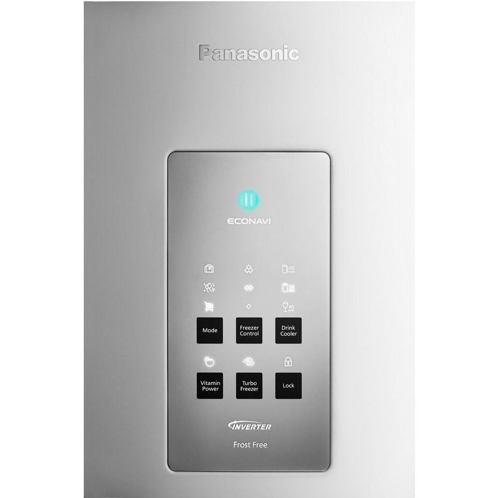 Refrigerador Panasonic Bb53 425l Inverter Frost Free Nr-bb53pv3w Branco 220v 220V