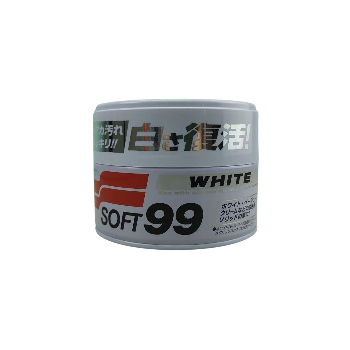 Cera Pasta Polimento Carnaúba White Branco Cleaner Soft99