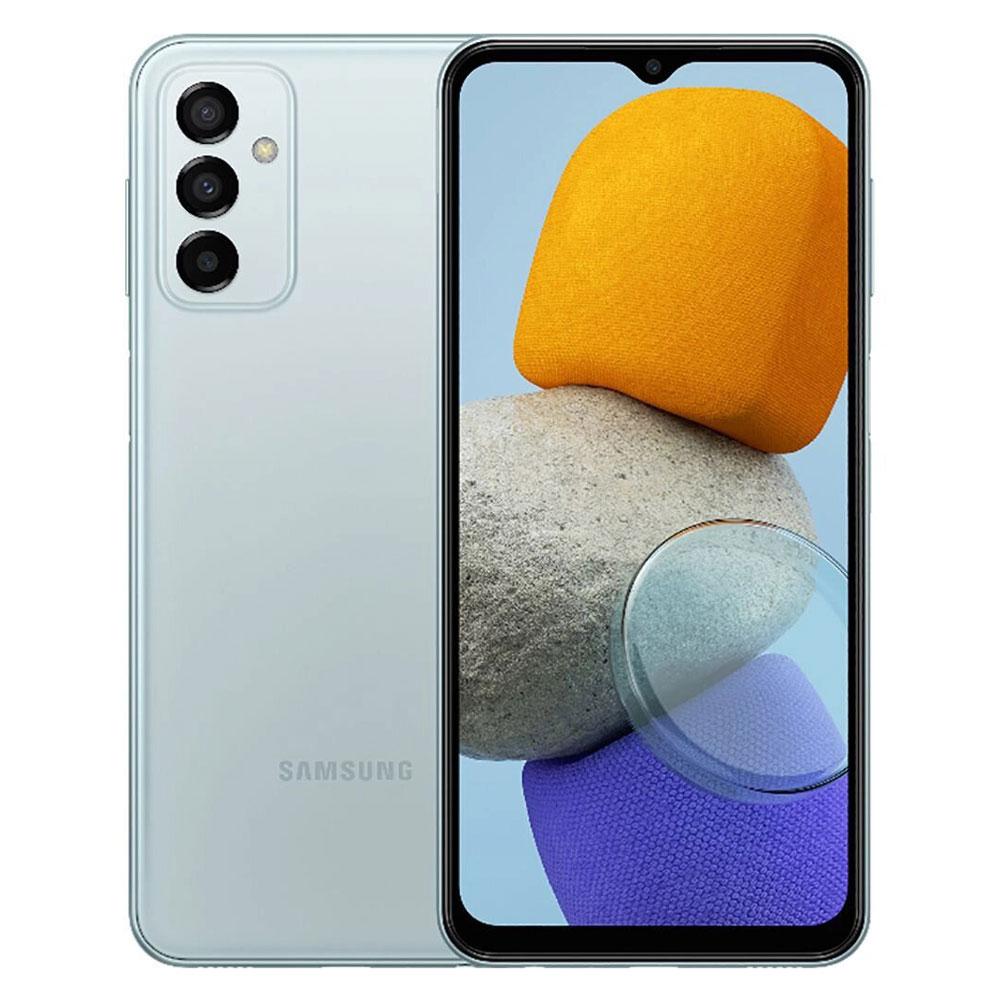 Smartphone Samsung Galaxy M23 128GB Dual Chip Tela 6.6" 5G Câmera Tripla 50MP+8MP+2MP Azul