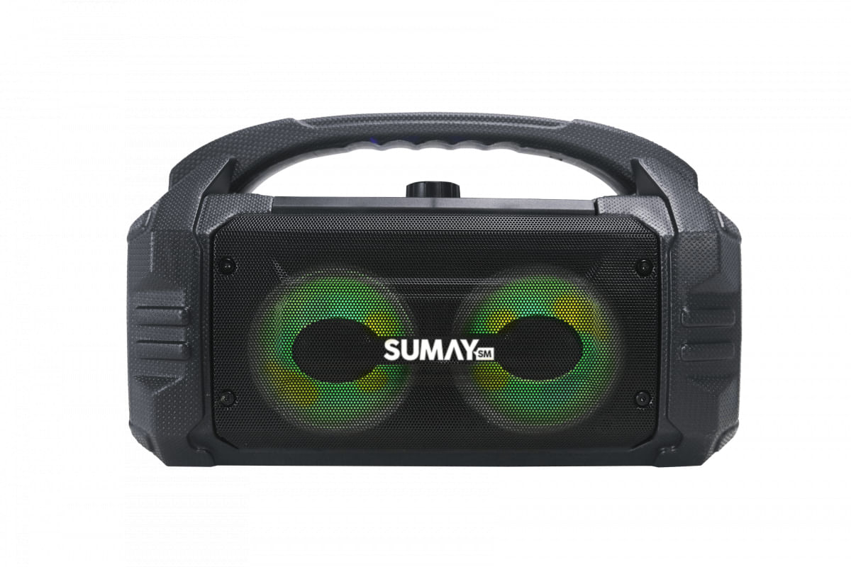 Caixa de Som Portátil Sumay Sunbox (SM-CSP1304) 50W RMS
