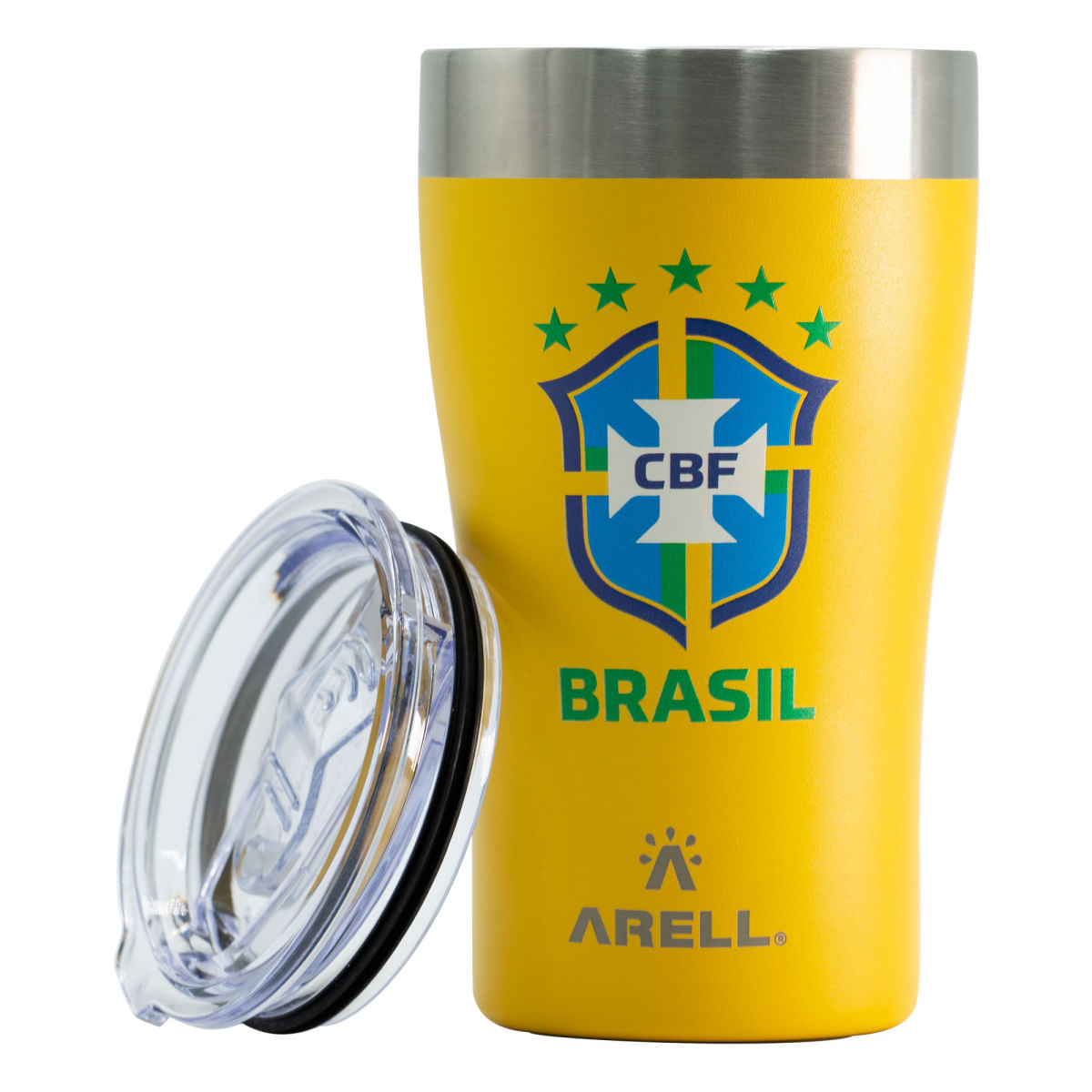Copo Térmico Arell oficial do BRASIL -Tulip Pint - 500ml - (Amarelo)