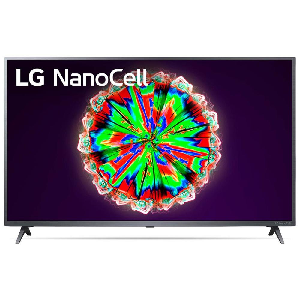 Smart TV LG 65NANO81SNA 65'' 4K IPS NanoCell Wi-Fi Bluetooth HDR Inteligência Artificial IOT Titanium Bivolt