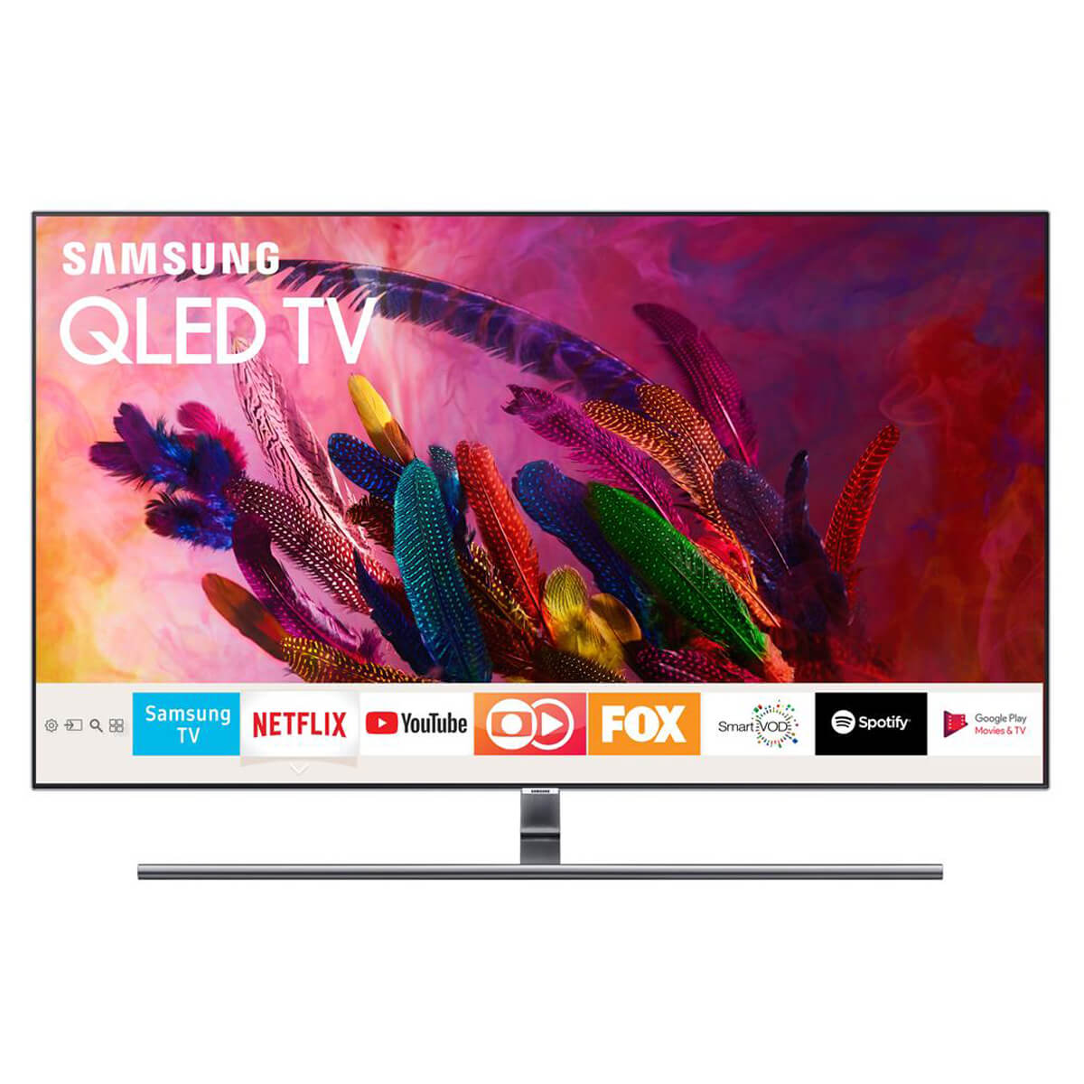 Smart TV Samsung QLED 65 Polegadas QN65 4K UHD Prata Bivolt