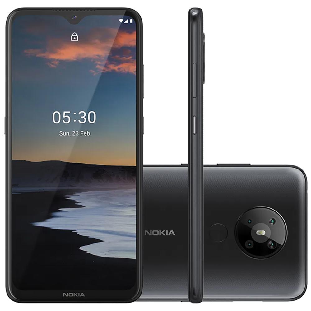 Smartphone Nokia 5.3 NK007 Tela 6.5" Android 4GB RAM Preto/Carvão