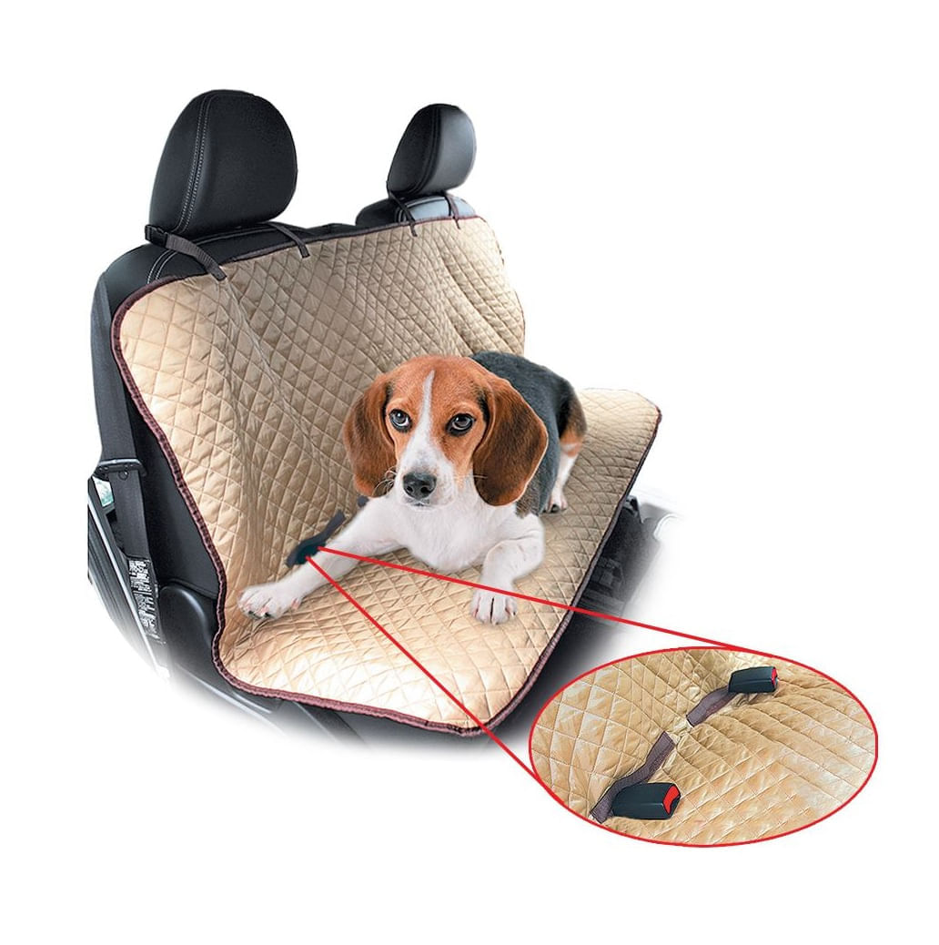 Capa Protetora Automotiva para Pets Chalesco Marrom