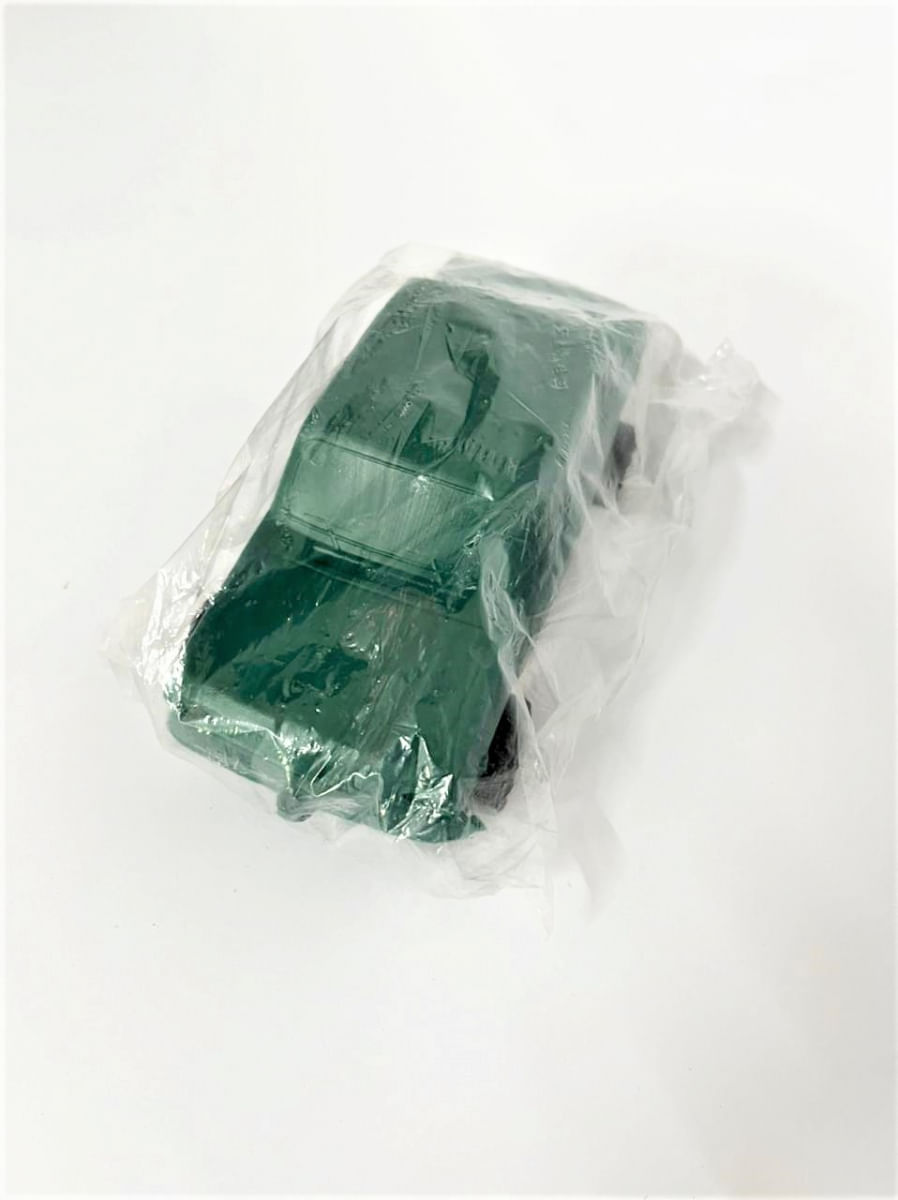 Carro Plástico Bolha Corcel 4 Portas Verde