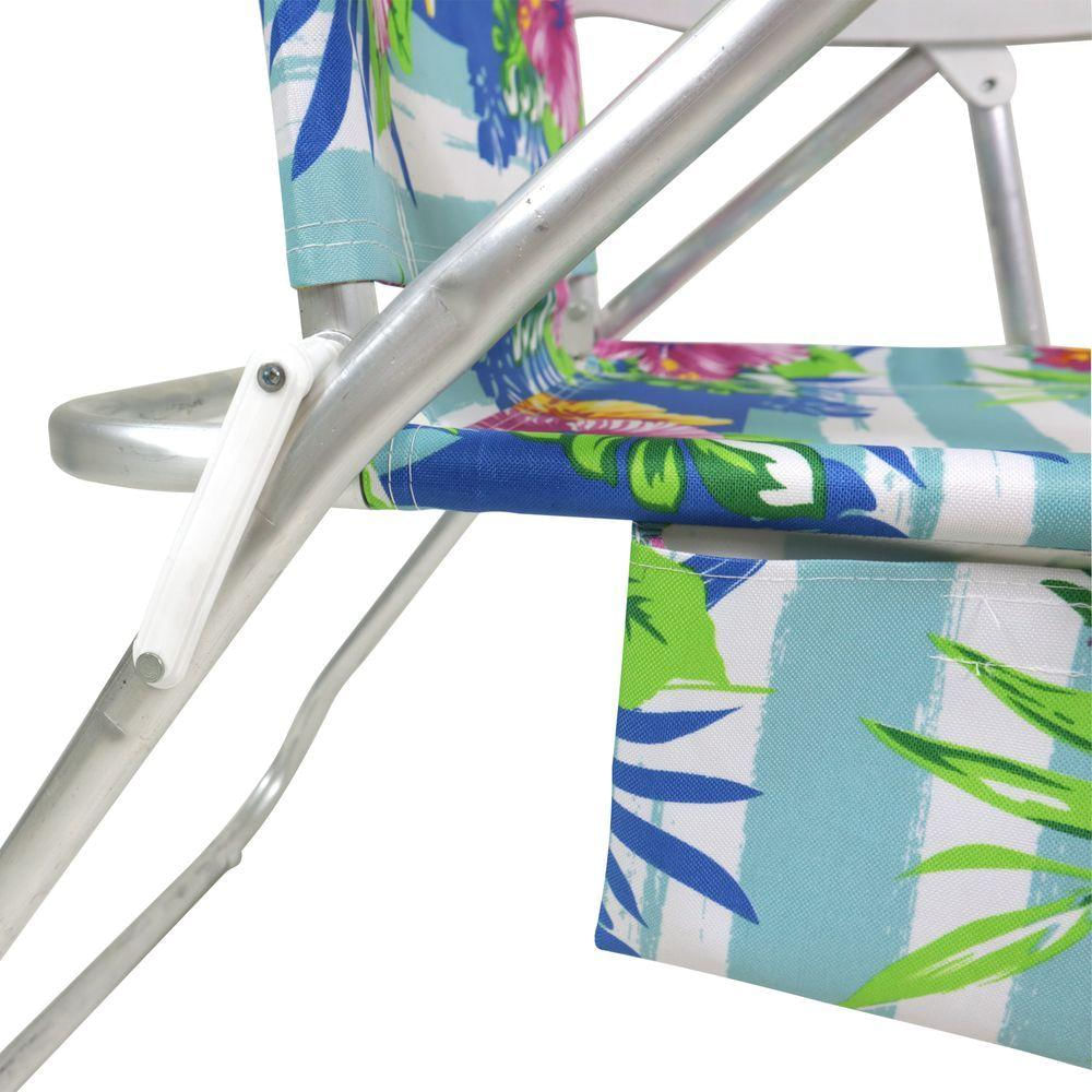 Cadeira Prosa Reclinável 4 Posições Floral Bel