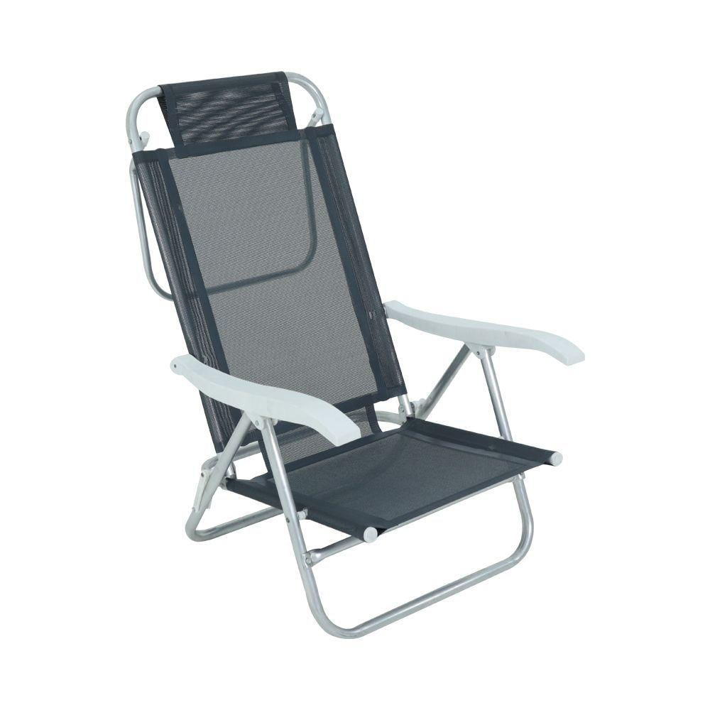 Cadeira Sunny 6 Posições Em Alumínio