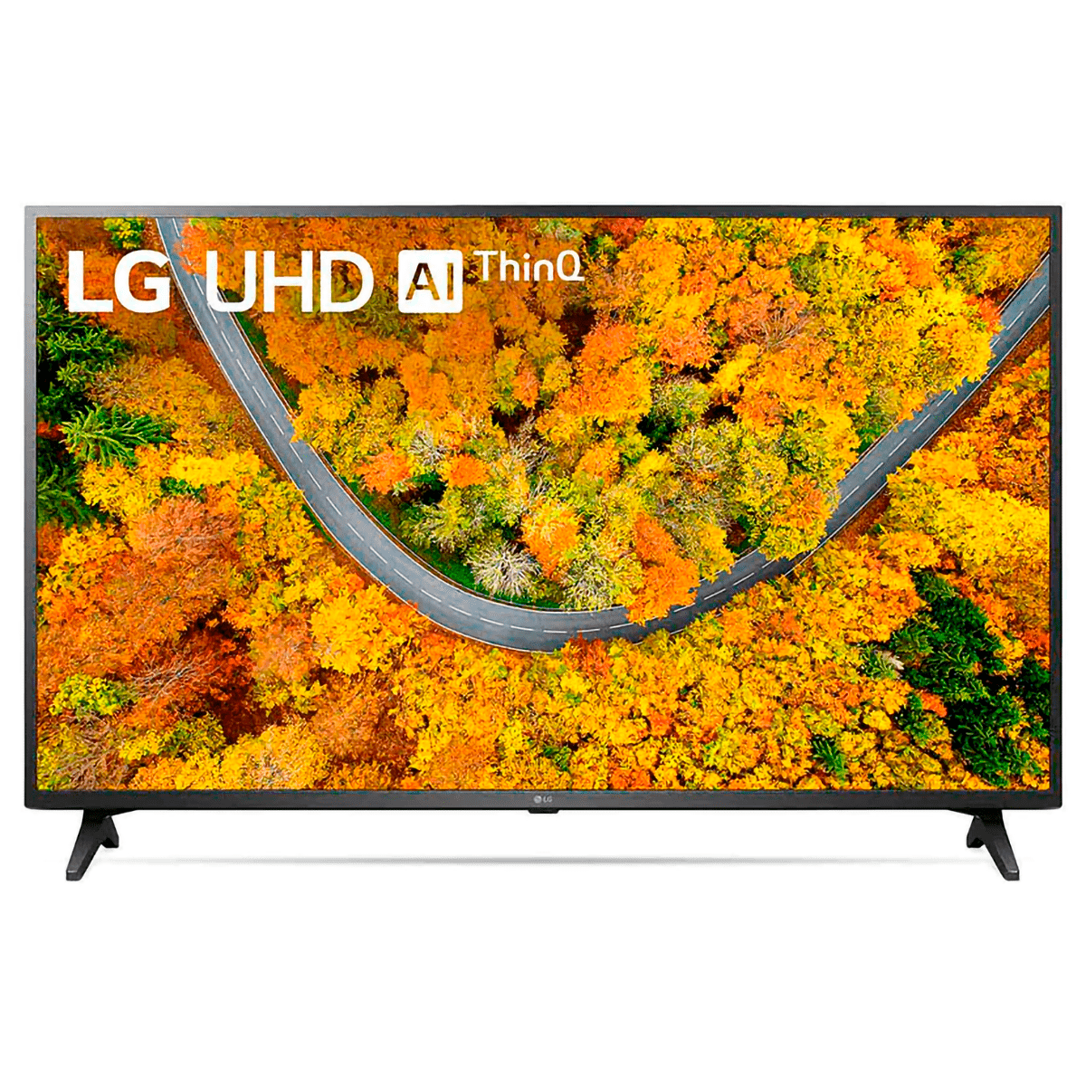 Smart TV LG 50'' 4K UHD UP7550PSF WiFi Bluetooth HDR Inteligência Artificial ThinQ Preto