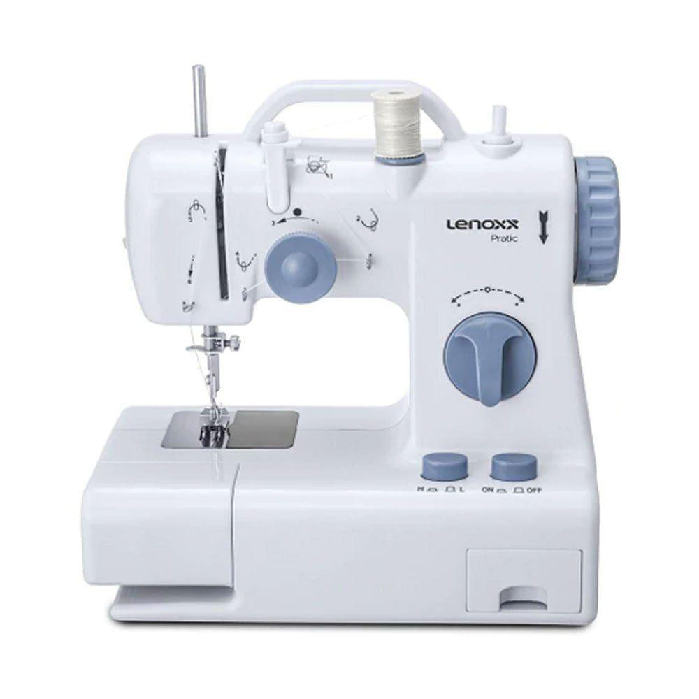 Máquina De Costura Lenoxx Pratic Psm105 Branco Bivolt Bivolt