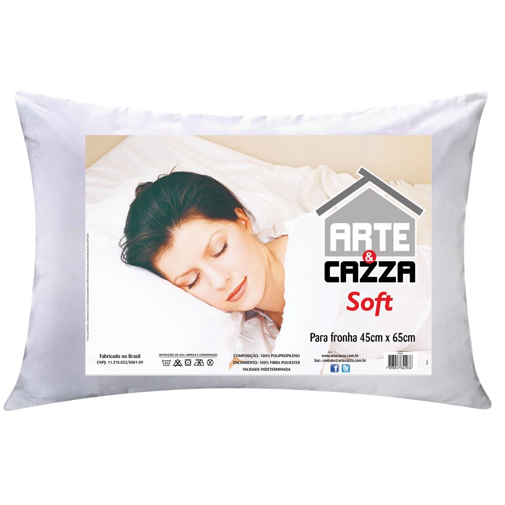Travesseiro 45x65cm Arte & Cazza Soft