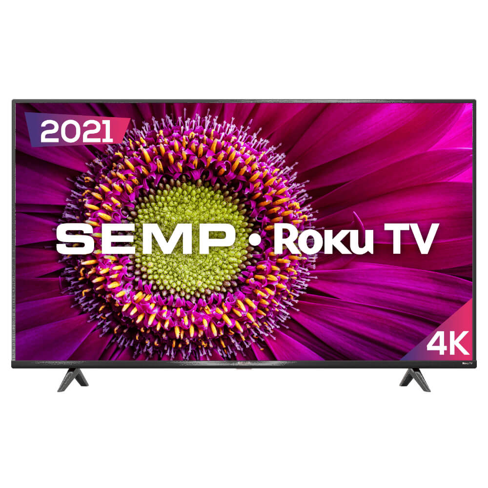 Smart TV Semp 50" 4K LED 50RK8500 Roku OS