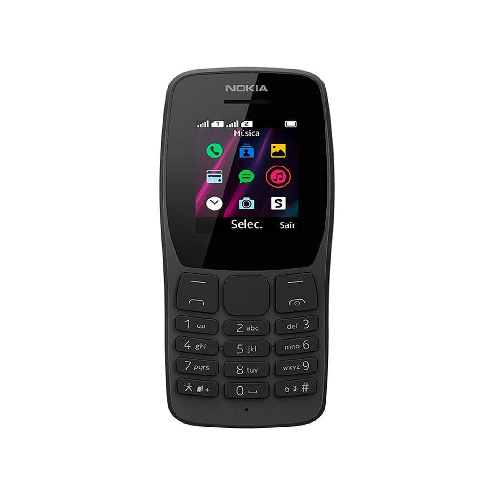 Celular Nokia 110 2g Nk006 Dual Sim Preto