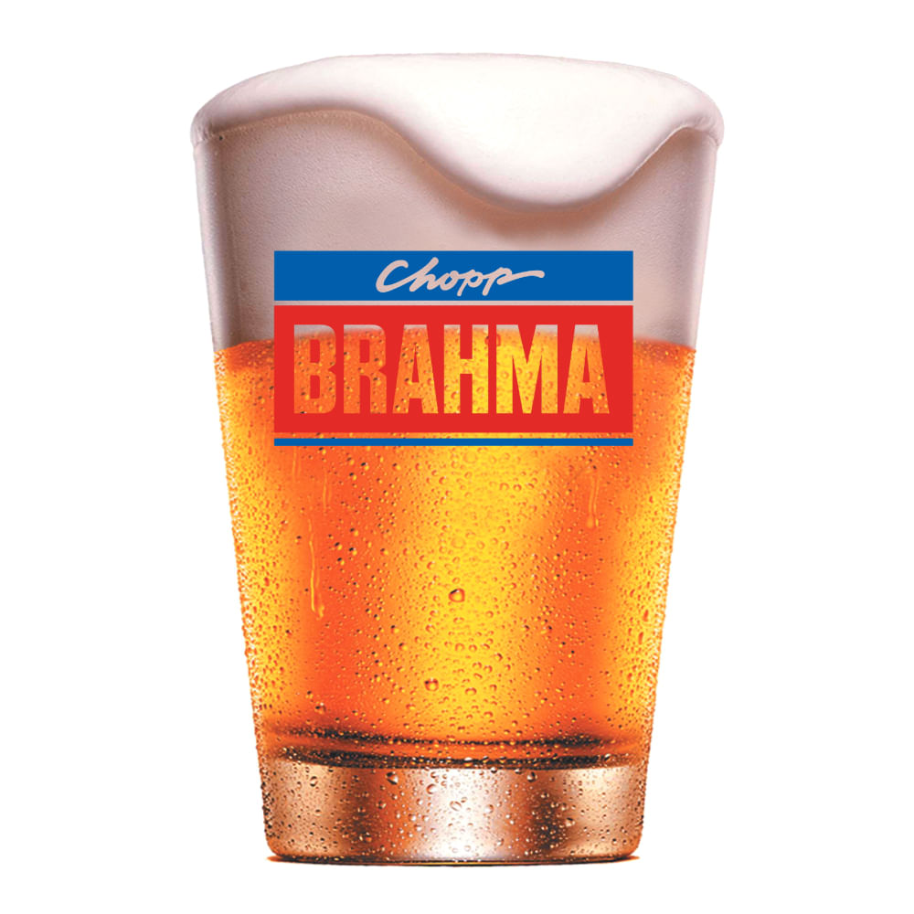 Copo de Cerveja 350ml Caldereta Crisa Brahma