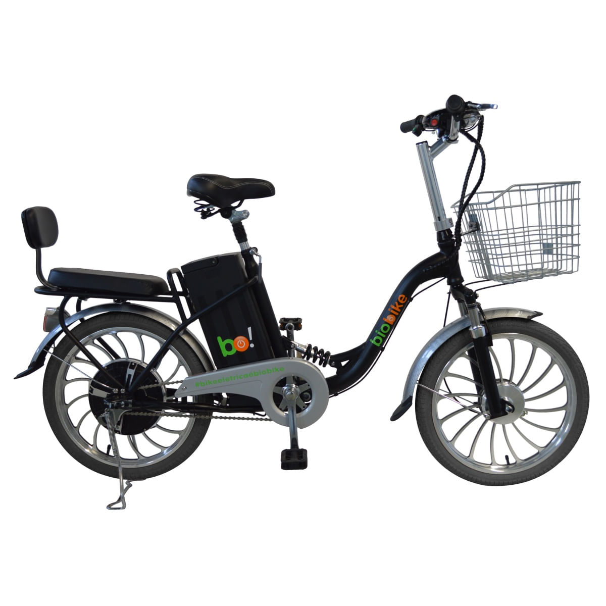 Bicicleta Elétrica Biobike URBANA Aro 20" | Cor: Preto