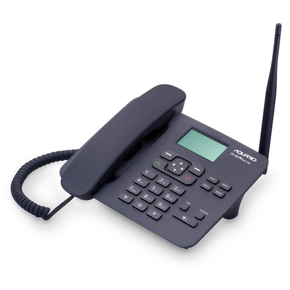 Telefone Celular Rural Fixo De Mesa Quadriband 850/900/1800/
