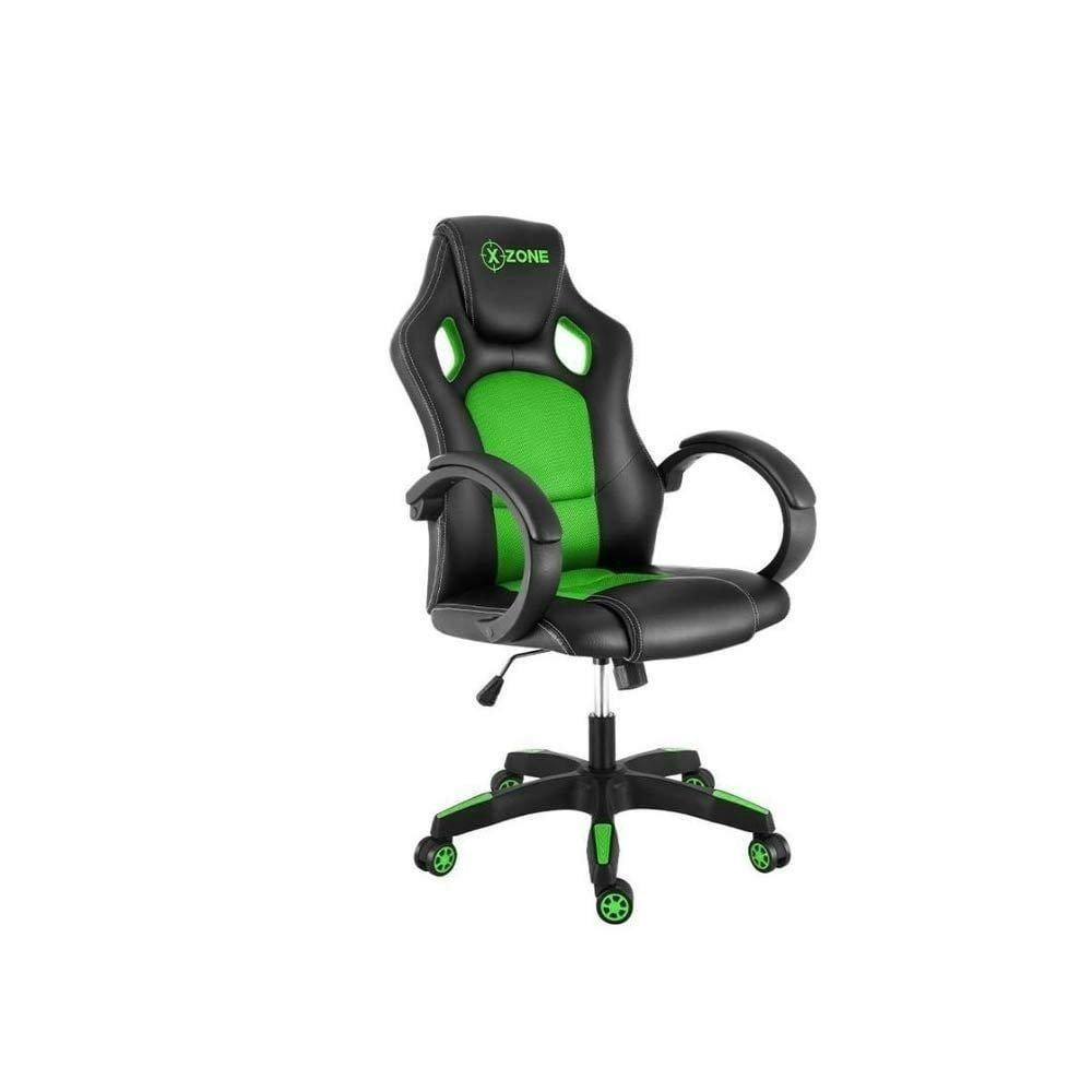 Cadeira Gamer X-zone Cgr-02 Encosto Reclinável Verde