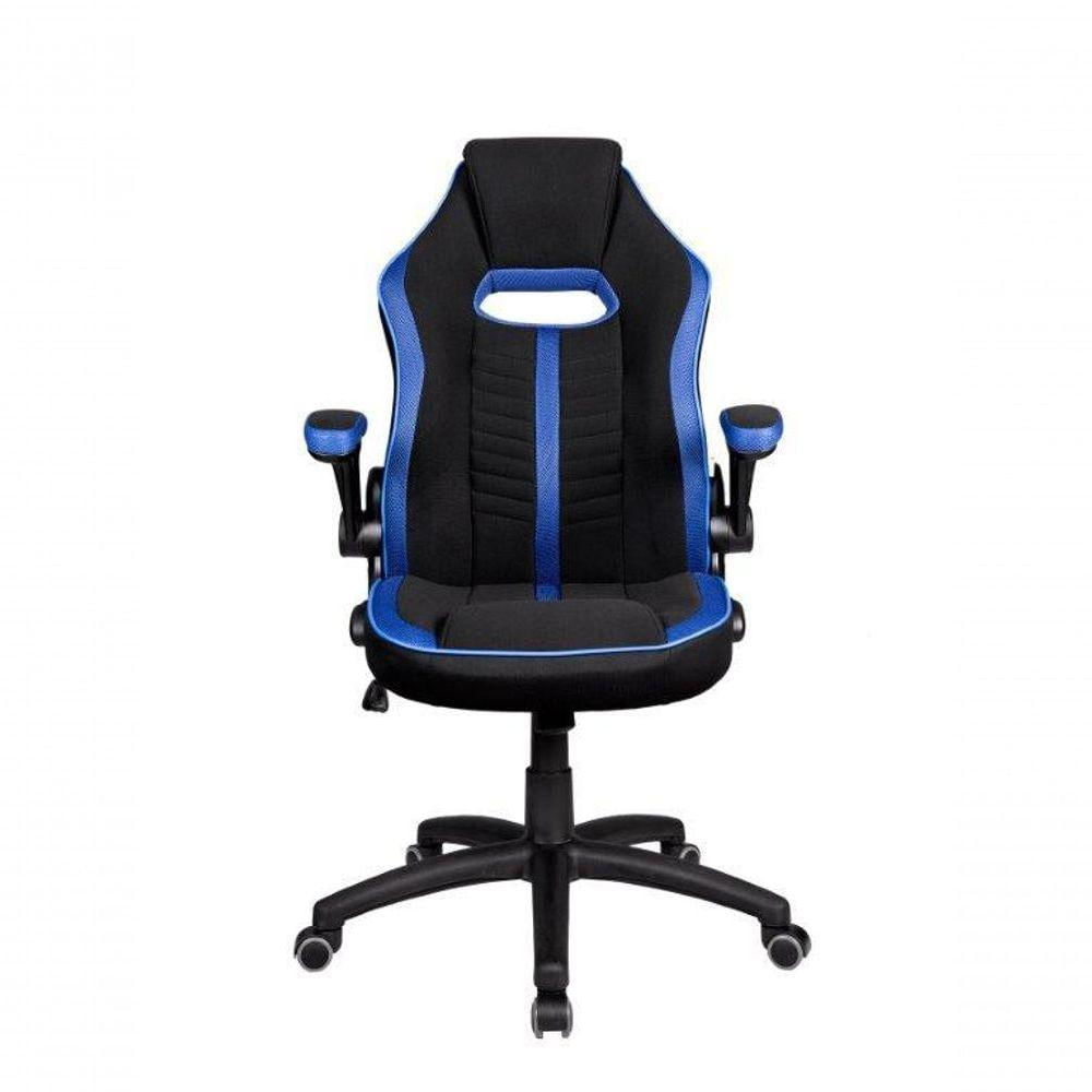 Cadeira Gamer Pel-3011 Preta E Azul Pelegrin