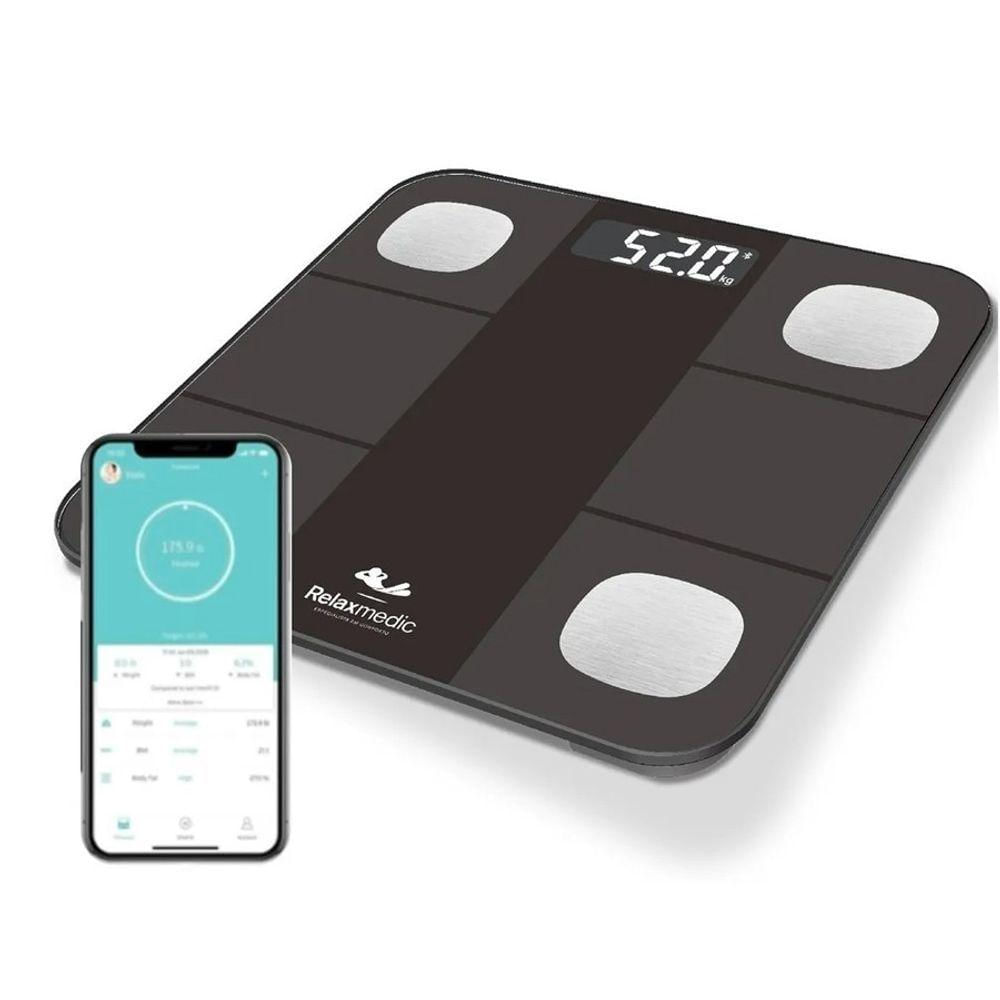 Balança Digital Smart Bioimpedancia App Bluetooth Relaxmedi