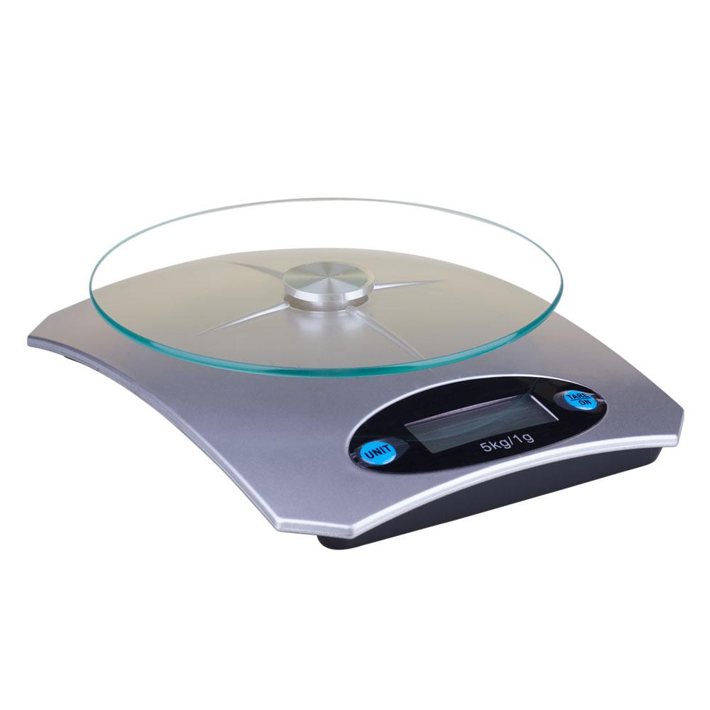 Balança Digital de Cozinha 5kg Vidro Casa do Chef