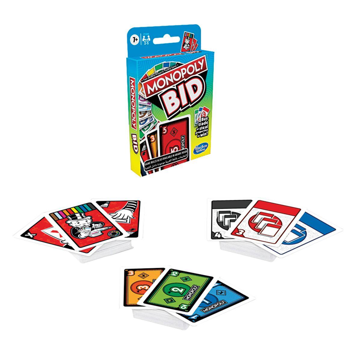 Jogo Monopoly Bid Hasbro F1699