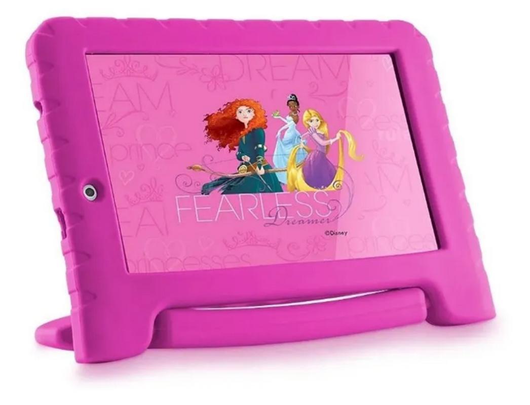 Tablet Infantil Princesas Disney Tela 7 Emborrachado Nb308