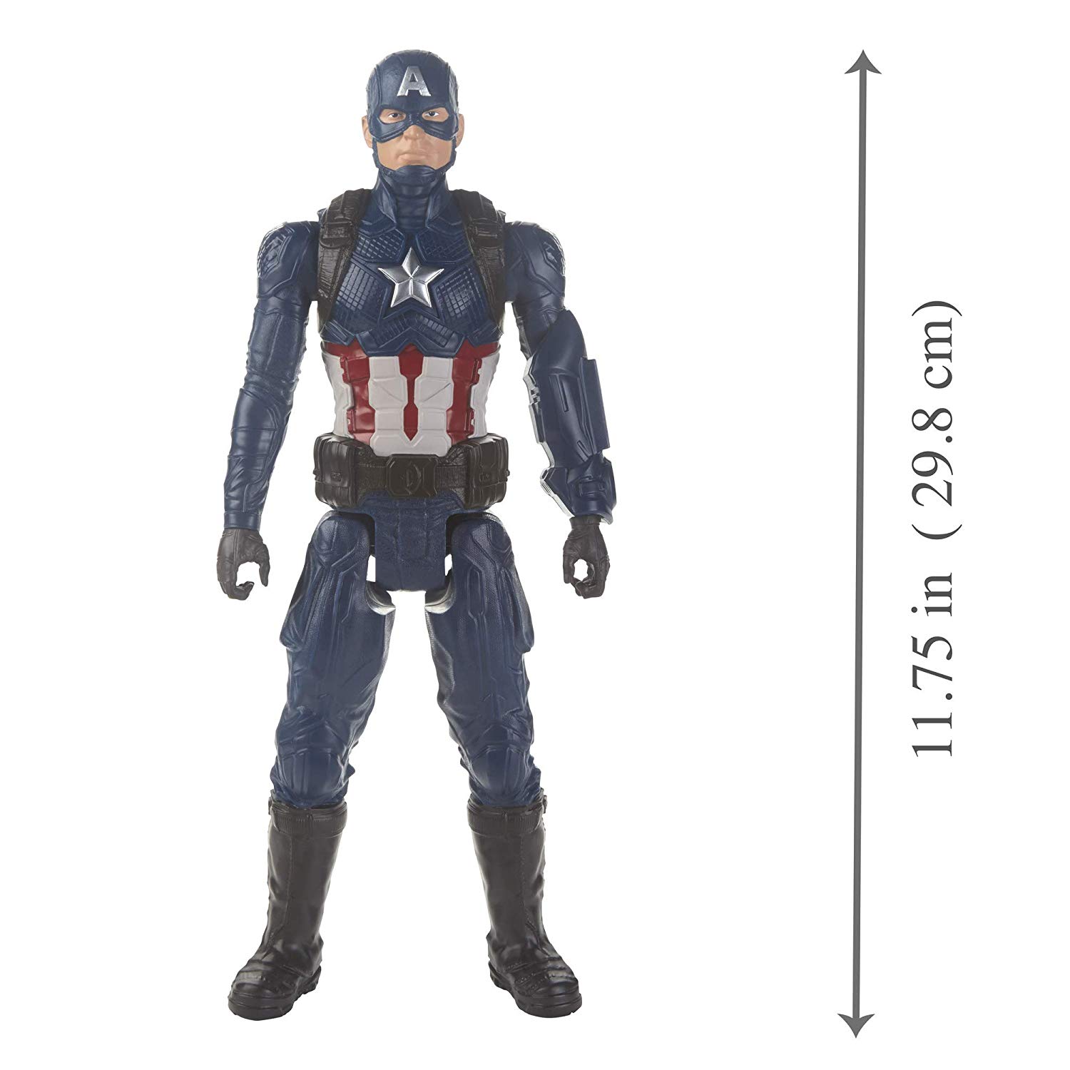 Boneco Titan Hero 2.0 Capitão América, Avengers novo 2019