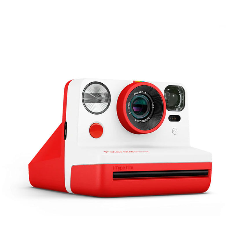 Câmera Polaroid Now Autofocus i-Type com impressão Instantânea - Vermelha