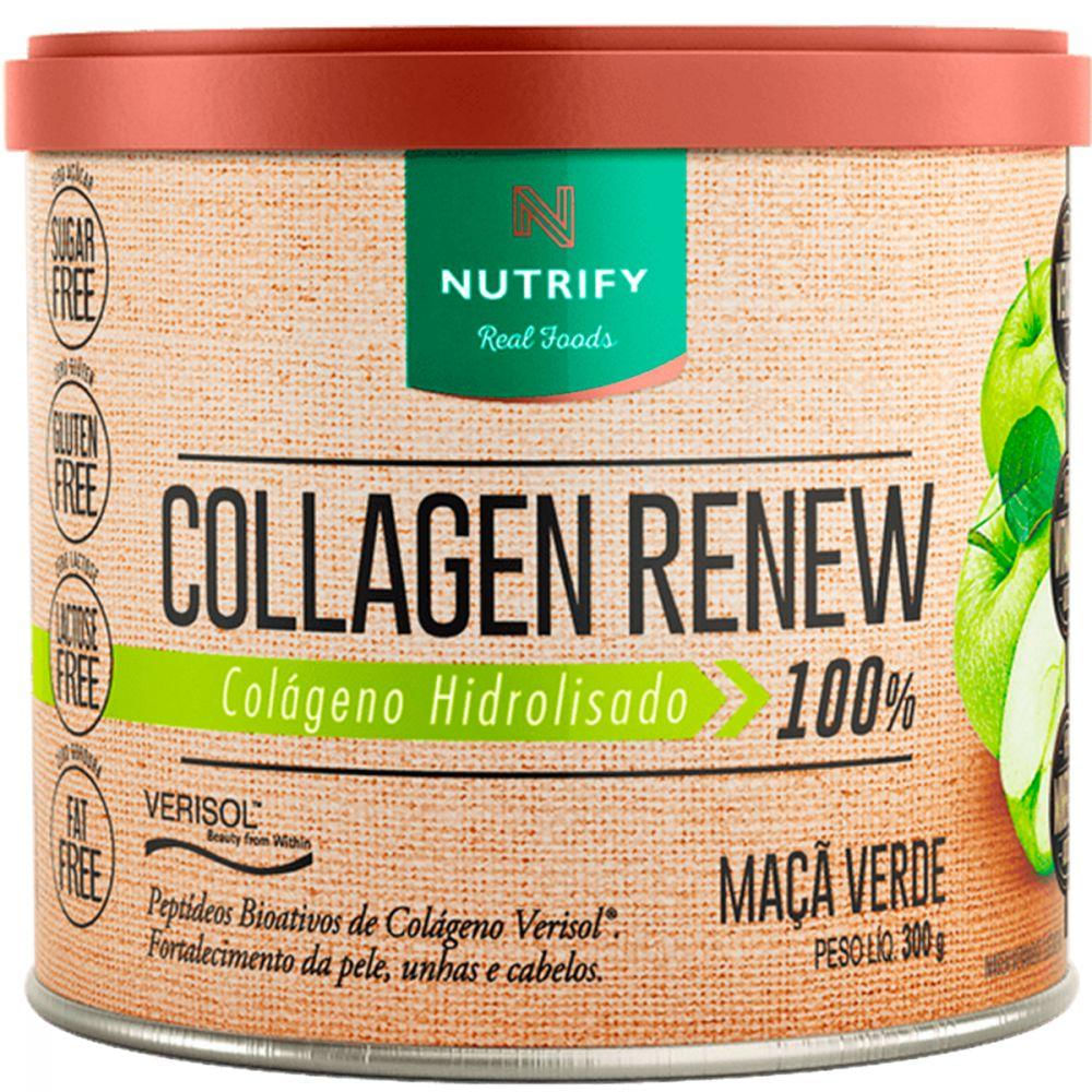 Collagen Renew Sabor Maçã Verde 300g Nutrify