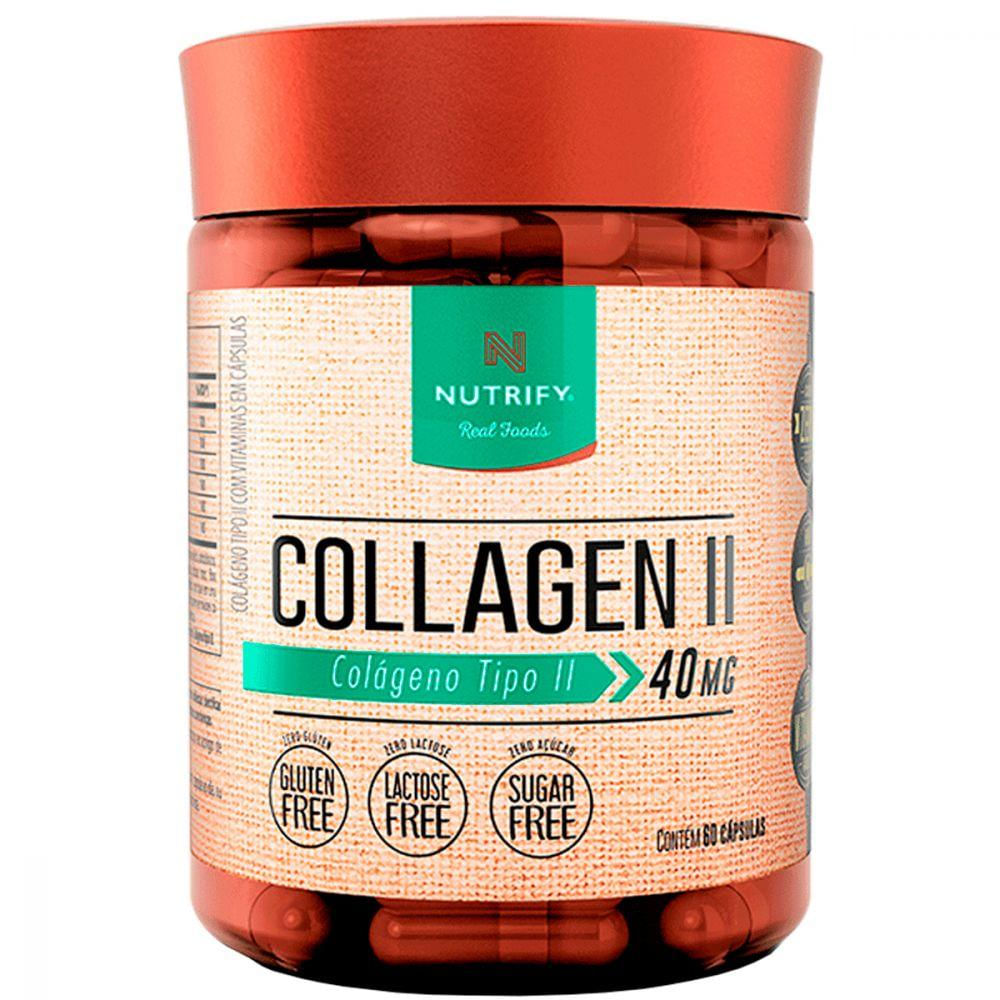 Collagen Ii 60 Cápsulas sem Sabor Nutrify