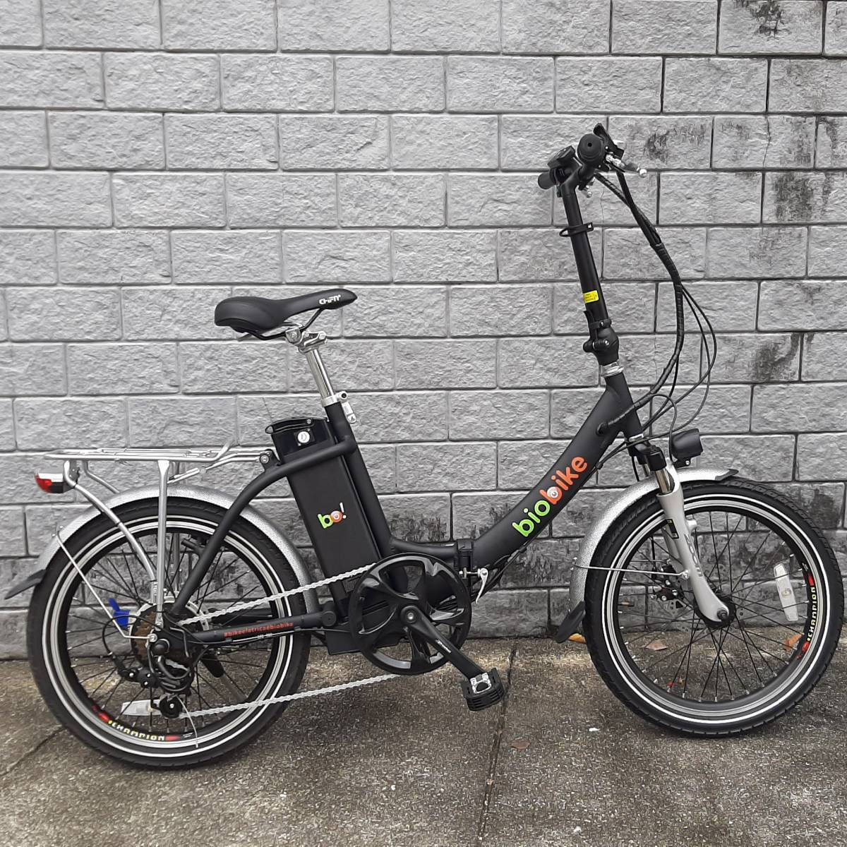 Bicicleta Elétrica Biobike JS 20 Aro 20" | Cor: Preto