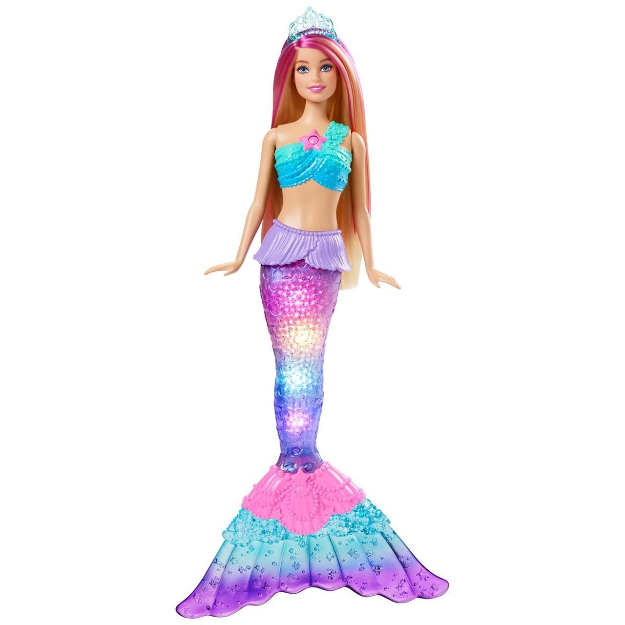 Barbie Sereia Brilha Na Água Dreamtopia - Mattel Hdj35