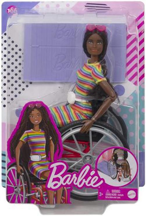 Barbie Fashionistas Cadeira De Rodas Cabelos Cacheados