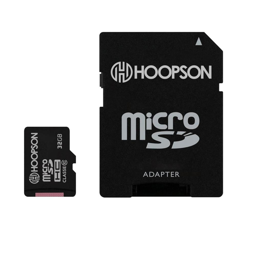 Cartão de Memória 32GB com Adaptador MicroSD Hoopson SD32