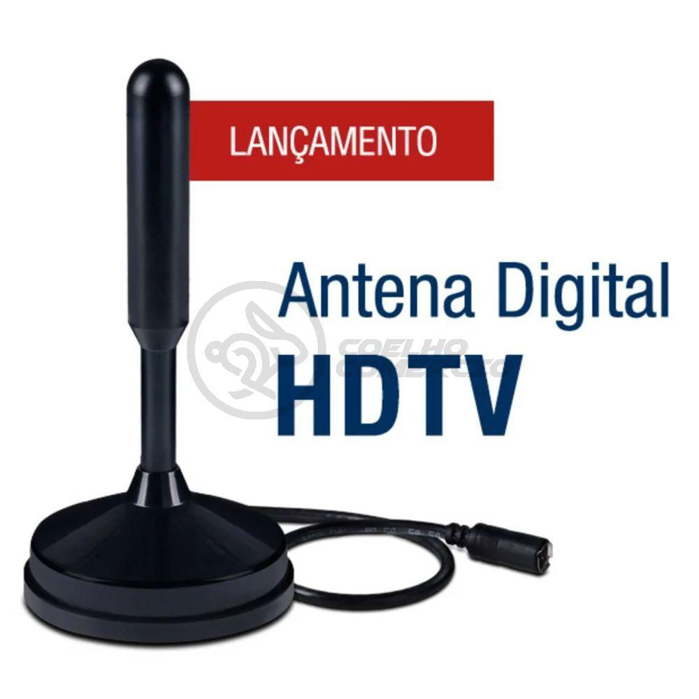 Antena Digital Interna E Externa Full Hdtv Vhf 4K