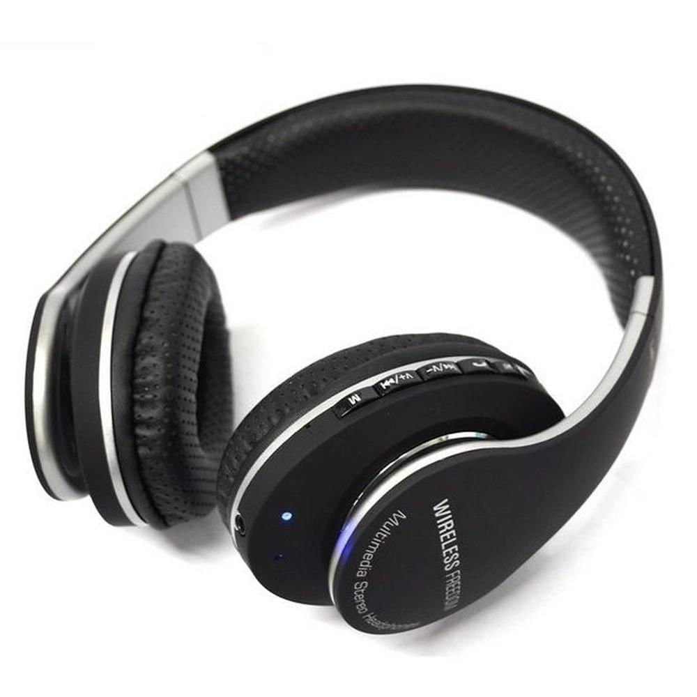 Fone Bluetooth Stereo Headset Áudio Com Microfone B-Max B211b - Preto