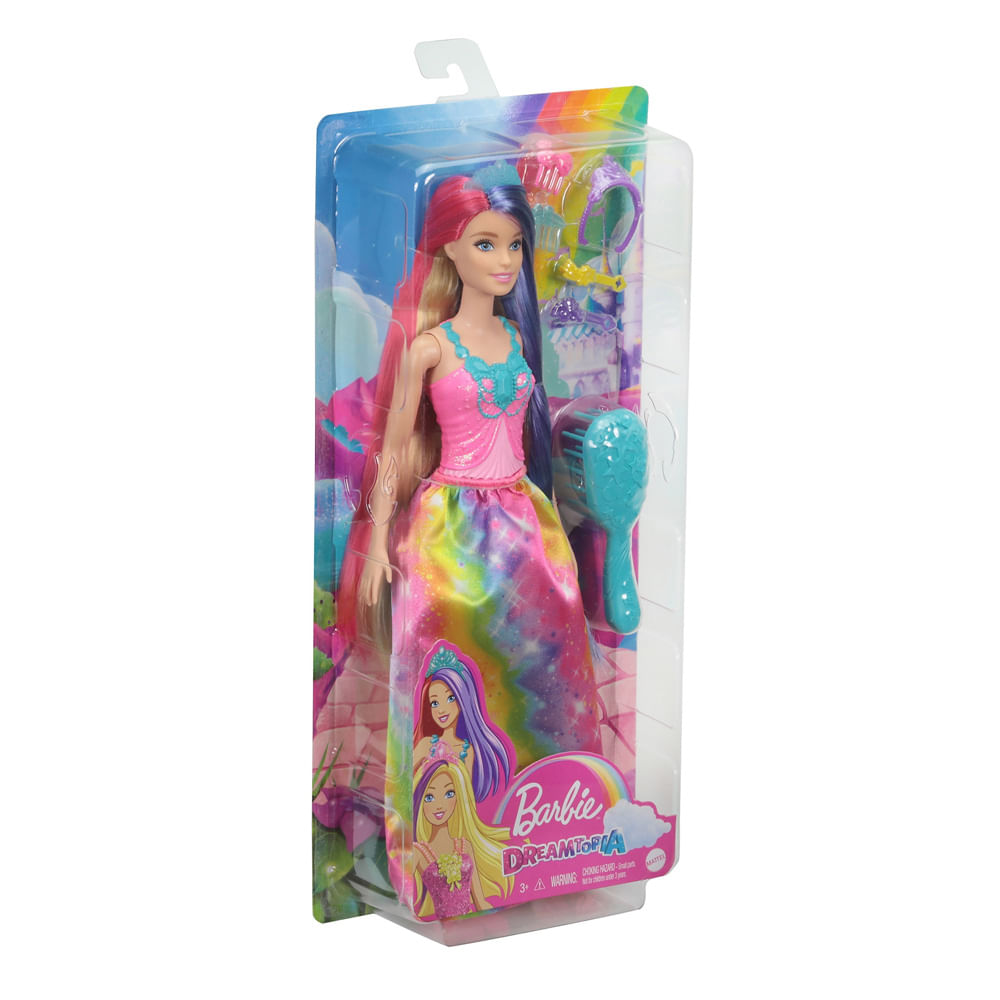Barbie Princesa Penteados Fantásticos GT