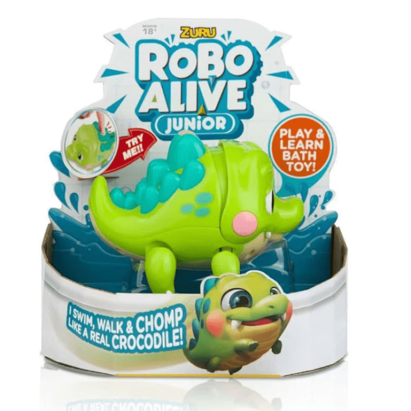 Robô Alive Junior Crocodilo Robo Alive 1117