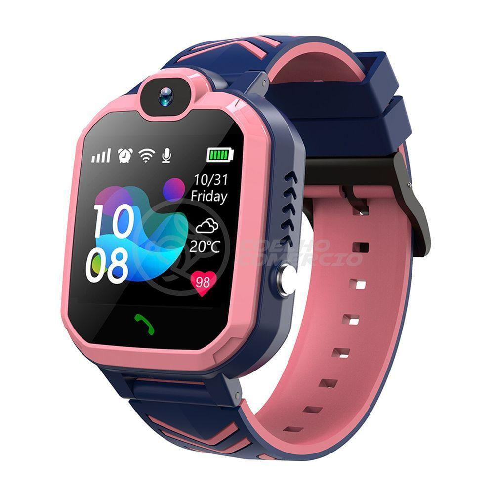 Smartwatch Relógio Infantil Localização Sos Android E IOS