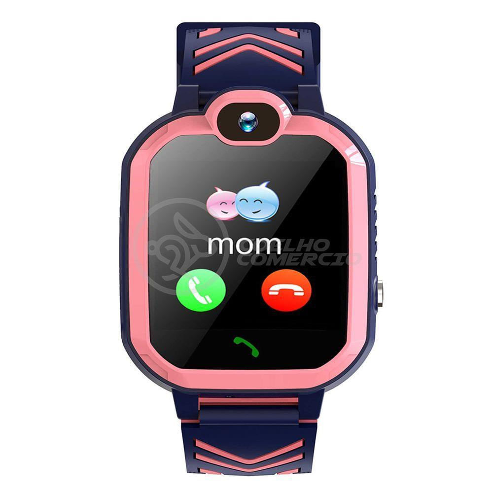 Smartwatch Relógio Infantil Localização Sos Android E IOS