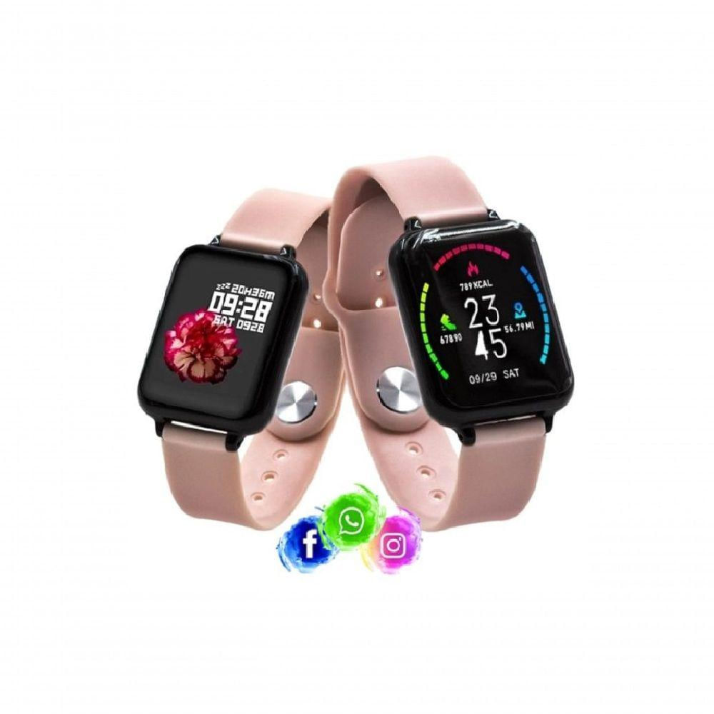 Relogio Inteligente Smartwatch B57 Bluetooth Whatsapp Insta