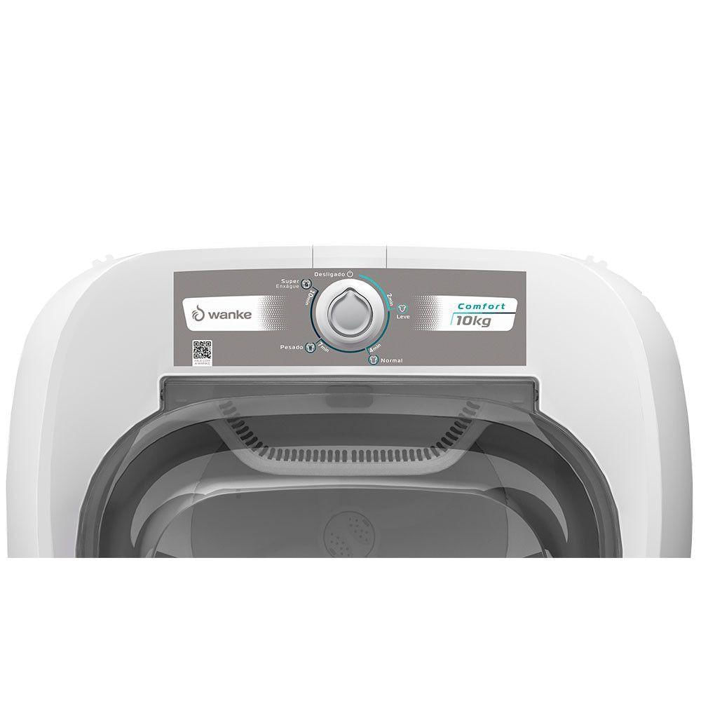 Máquina De Lavar 10kg Semi-automática Wanke 220v Branco 220V