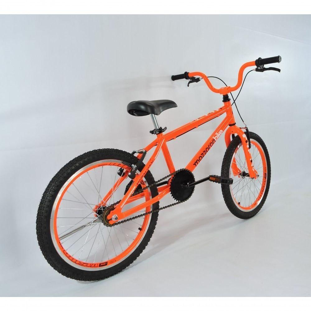 Bicicleta Infantil Cross Aluminio Aro 20 Laranja